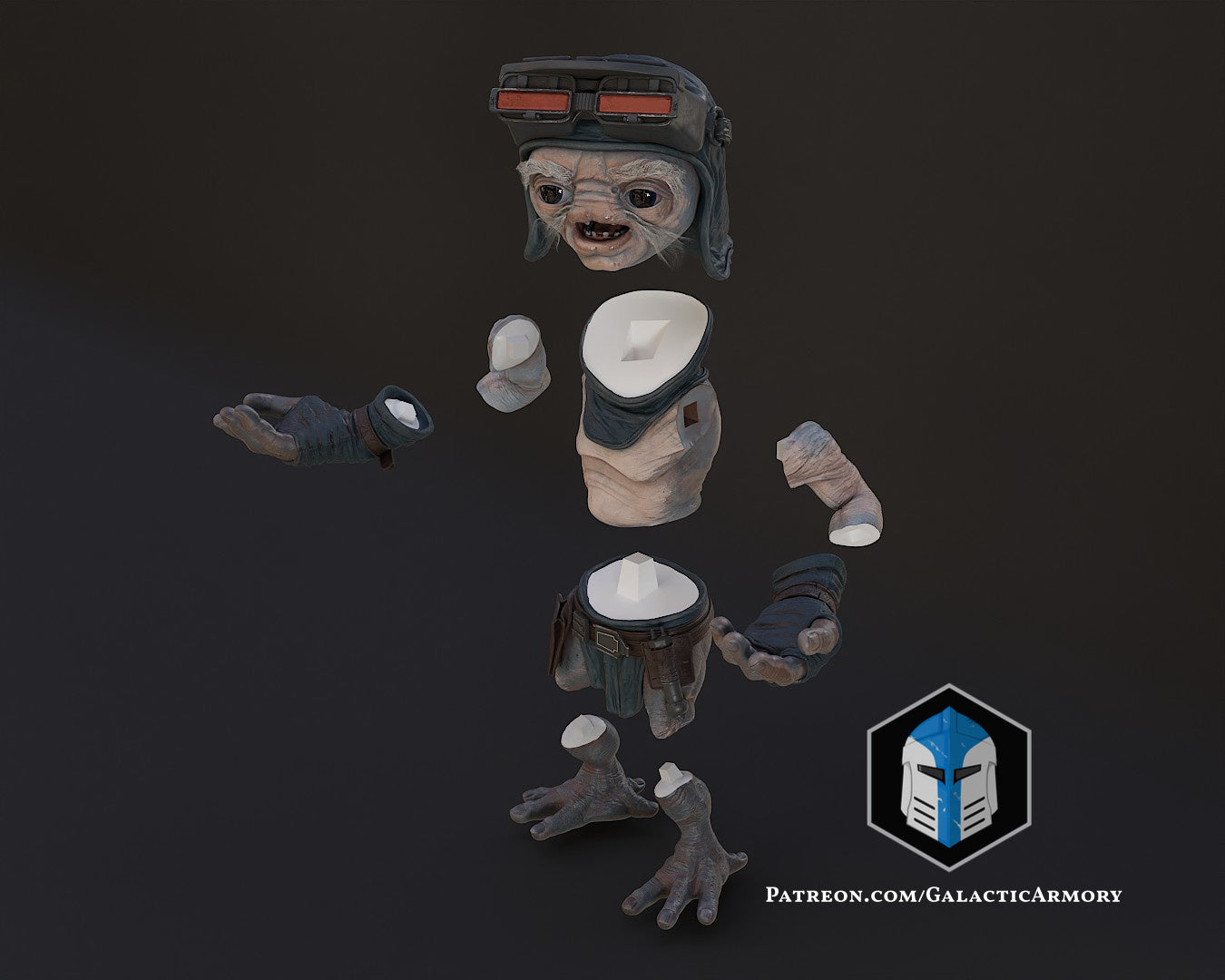 Babu Frik Figurine - 3D Print Files