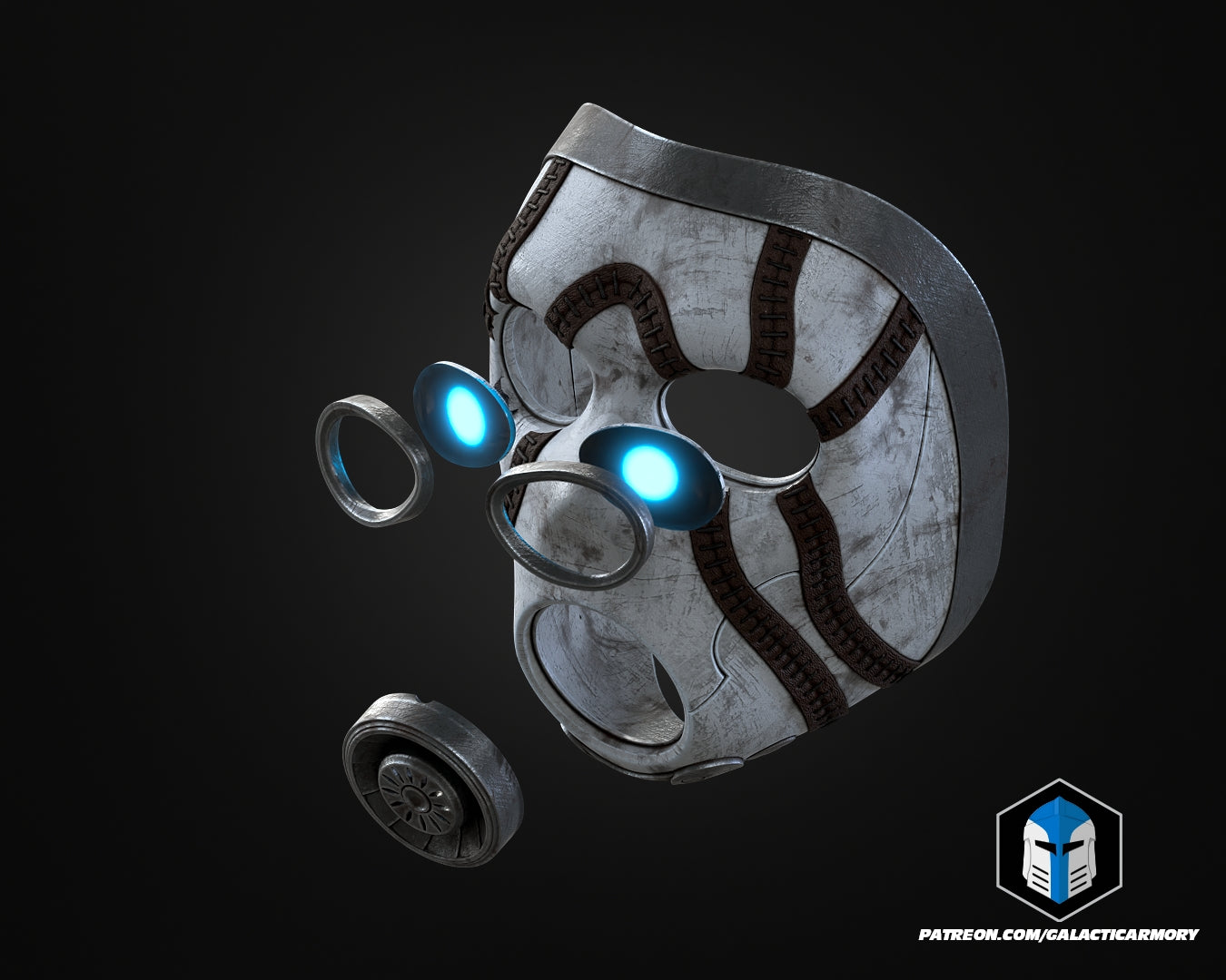 Borderlands 2 Psycho Mask - 3D Print Files