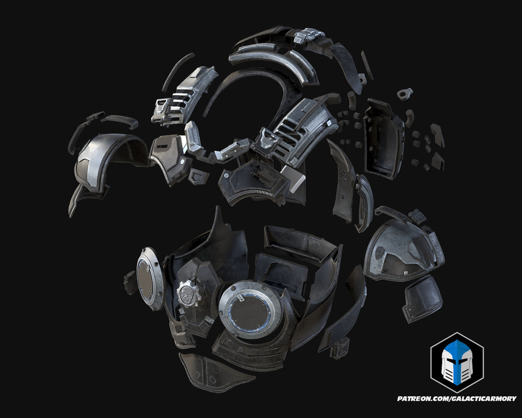 GoW - Marcus Fenix COG Armor - 3D Print Files – Galactic Armory
