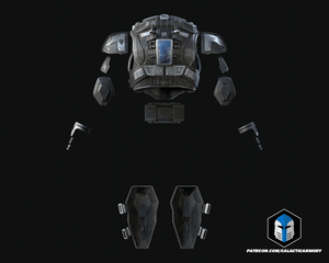 GoW - Marcus Fenix COG Armor - 3D Print Files