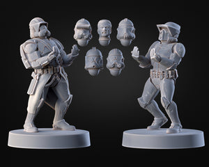 Clone Trooper Controller Holders - 3D Print Files
