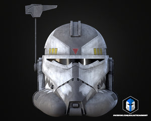 Commander Wolffe Helmet - 3D Print Files - Galactic Armory