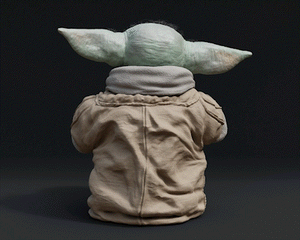Grogu Figurine - Pose 4 - 3D Print Files
