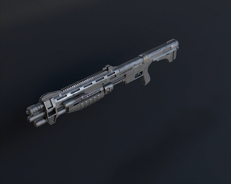 Halo Reach M45 Shotgun - 3D Print Files