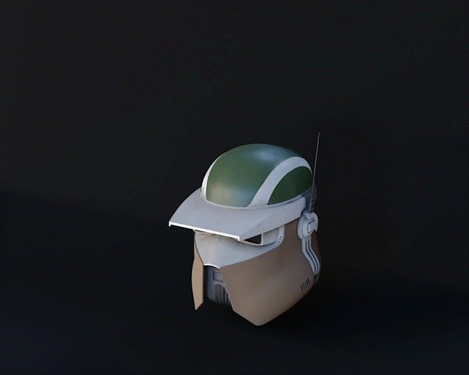 AT-RT Driver Clone Trooper Helmet - 3D Print Files