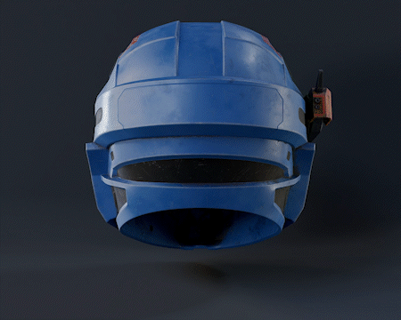 Halo Reach Carter Helmet - 3D Print Files