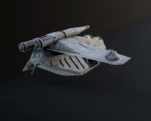 1:48 Scale LAAT Gunship - 3D Print Files