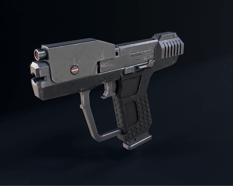 Halo Magnum Pistol - 3D Print Files