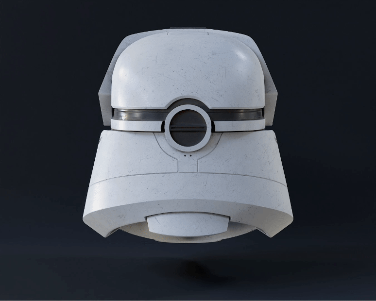 Snowtrooper Spartan Helmet - 3D Print Files