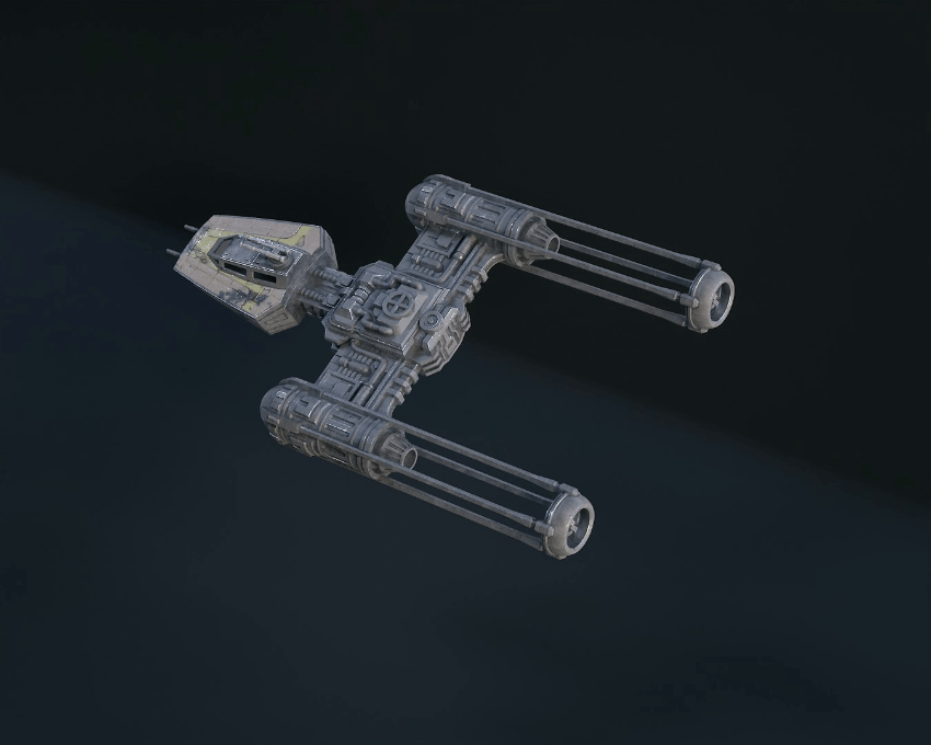 1:48 Scale and Tea Light Y-Wing - 3D Print Files