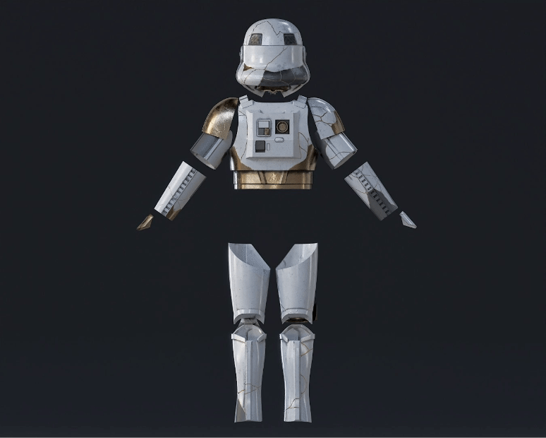 Captain Enoch Night Trooper Armor - 3D Print Files