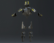 HD2 Armor - B-01 Tactical - 3D Print Files - Galactic Armory
