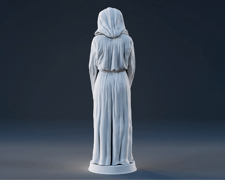 Princess Leia Figurine - Pose 1 - 3D Print Files