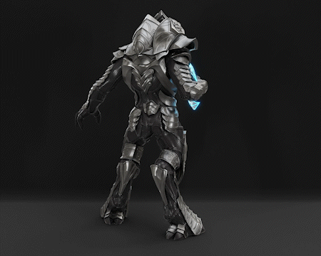 Halo 2 Arbiter Figurine - Pose 1 - 3D Print Files