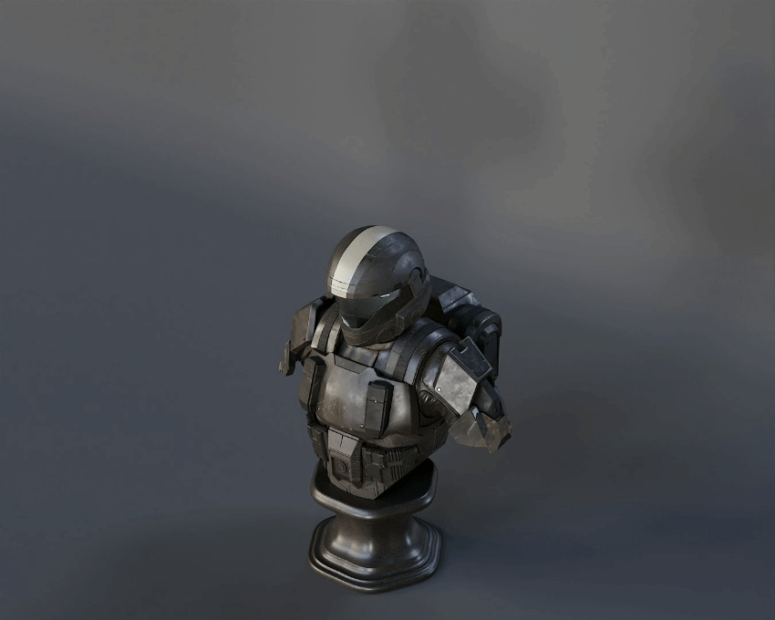 Halo ODST Bust - 3D Print Files