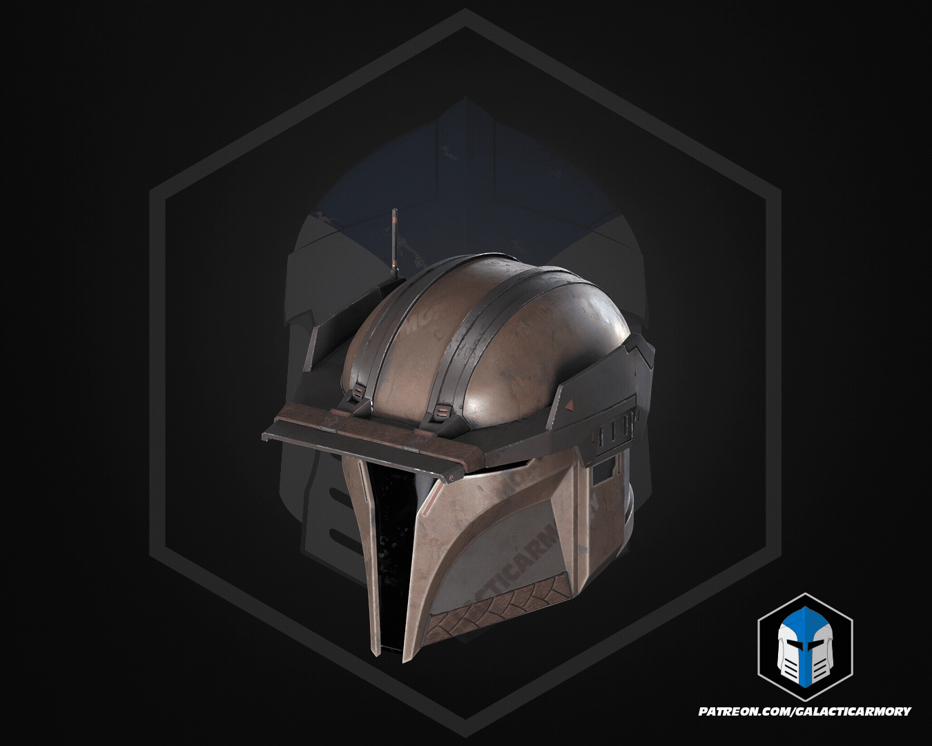 Cowboy Mando Helmet