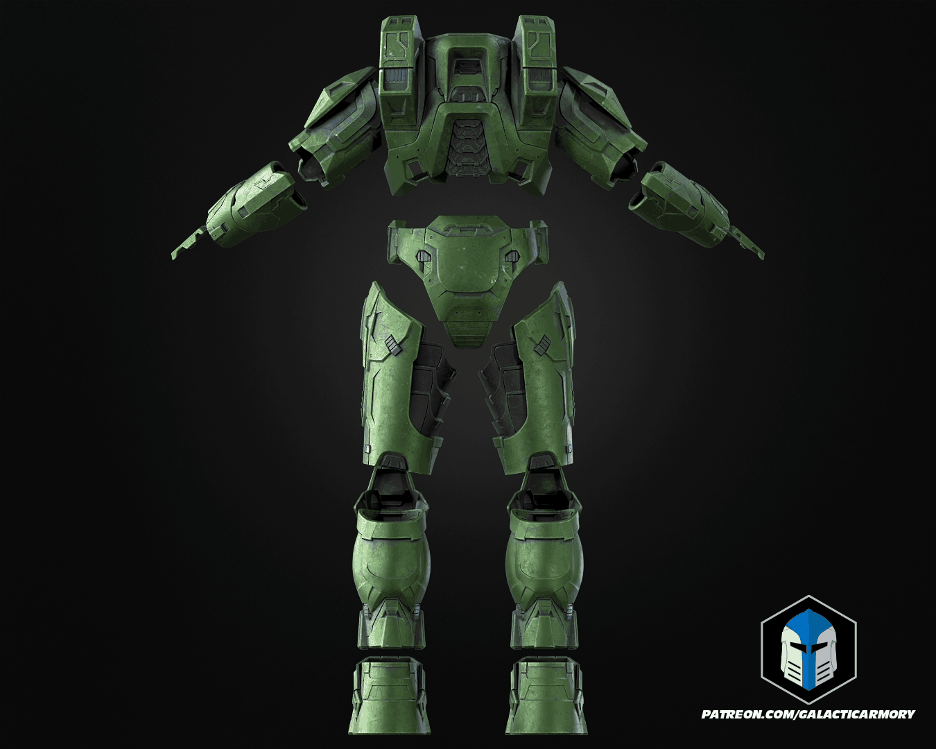 Master Chief Mark 6 Armor - 3D Print Files