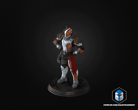 Destiny Lord Shaxx Figurines - 3D Print Files