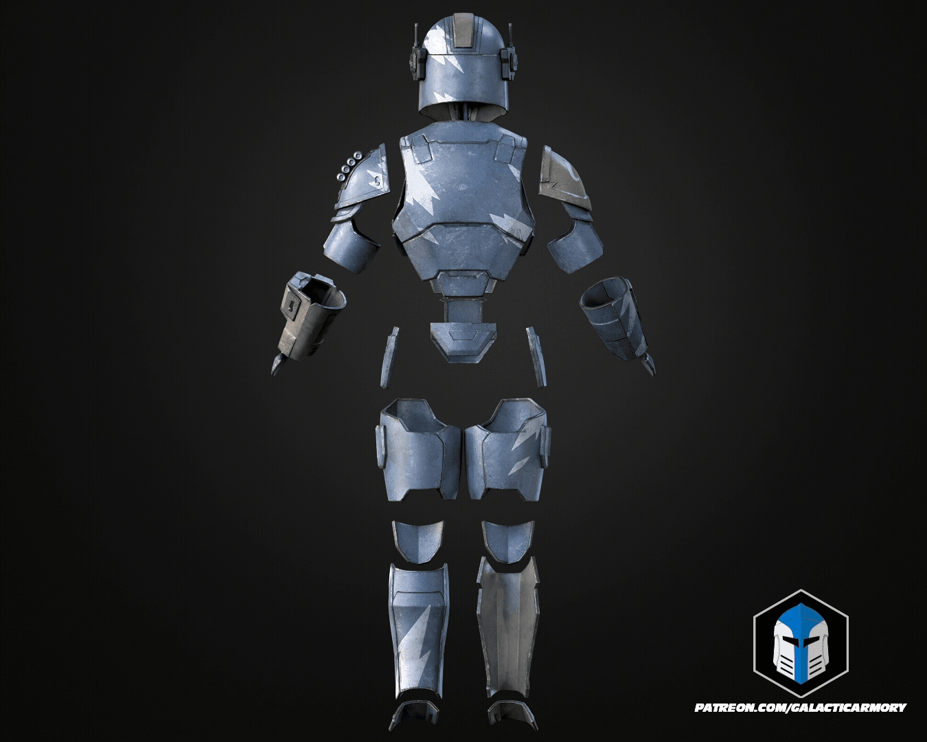 Mando Strength Helmet and Armor - 3D Print Files