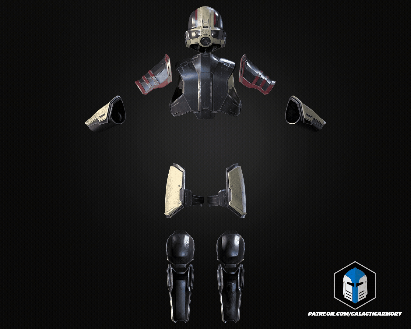 Helldivers 2 Helmet and Armor - Champion of the People - 3D Print Files