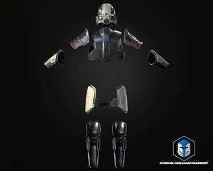 Helldivers 2 Helmet and Armor - Champion of the People - 3D Print Files