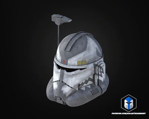 Commander Wolffe Helmet - 3D Print Files - Galactic Armory