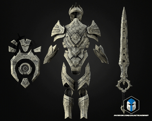 Raidriar Armor and Weapon Set - 3D Print Files