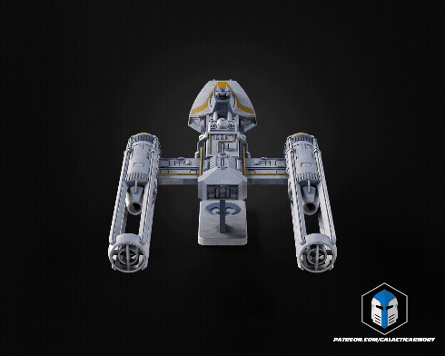 Y-Wing Vehicle Kit Card - 3D Print Files
