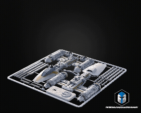 Y-Wing Vehicle Kit Card - 3D Print Files