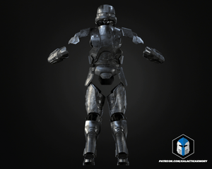 Helldivers 2 - A-9 Helljumper Helmet and Armor - 3D Print Files