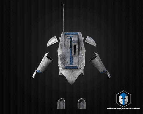 Animated Cold Assault Trooper Helmet and Armor - 3D Print Files