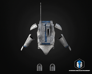 Animated Cold Assault Trooper Helmet and Armor - 3D Print Files