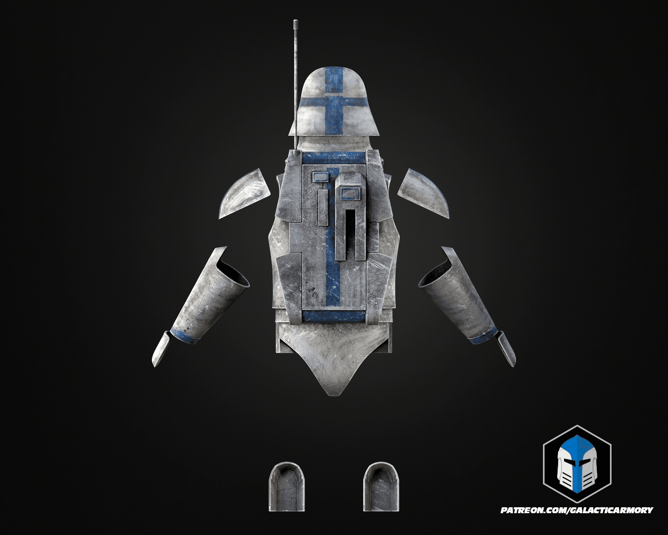 Animated Cold Assault Trooper Helmet and Armor - 3D Print Files