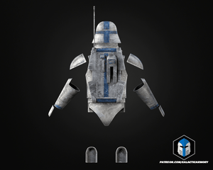 Animated Cold Assault Trooper Helmet and Armor - 3D Print Files