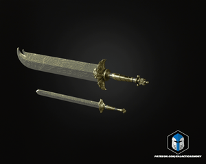 KPop Demon Hunters Rumi Armor and Swords - 3D Print Files