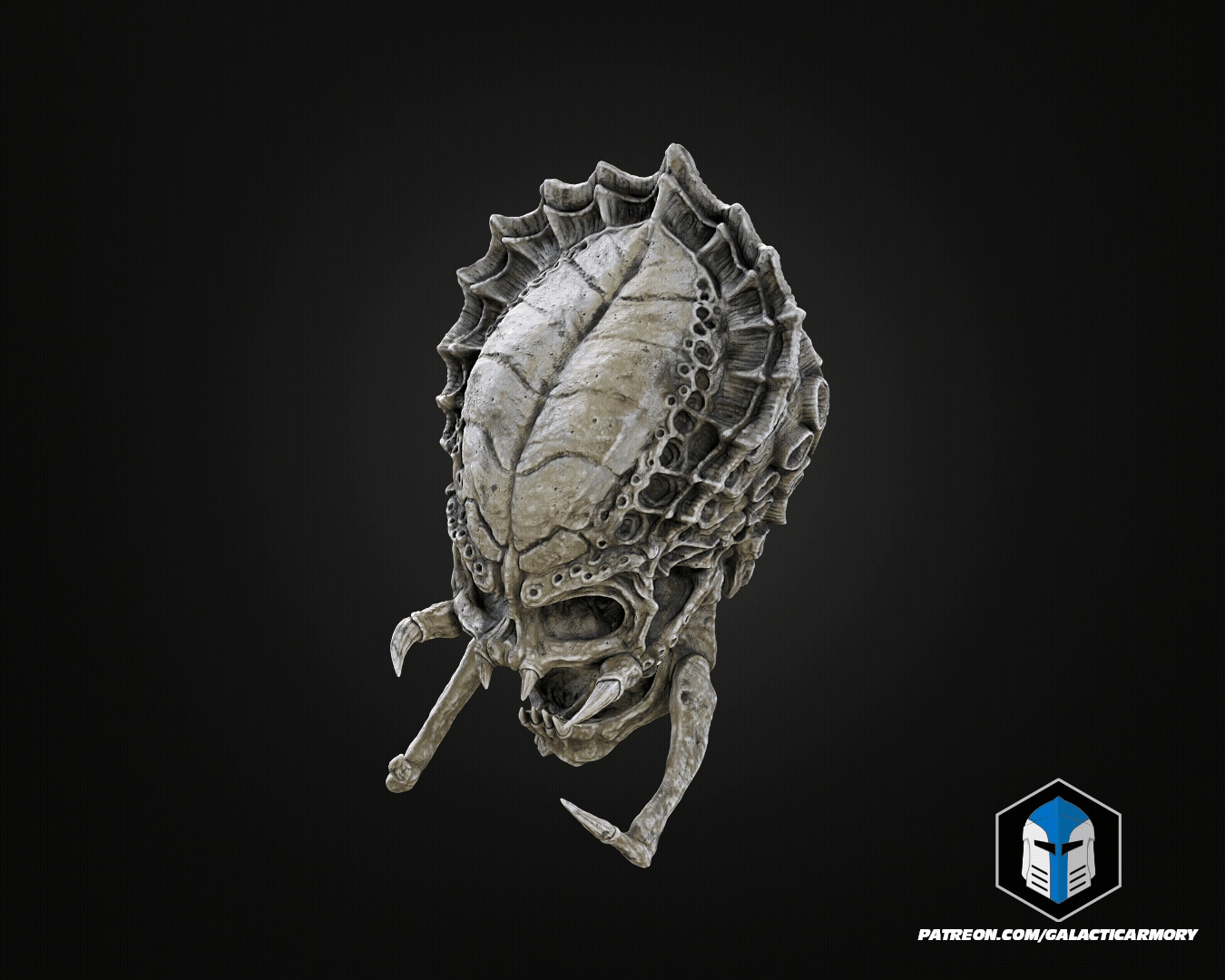 Predator Skull Trophy - 3D Print Files