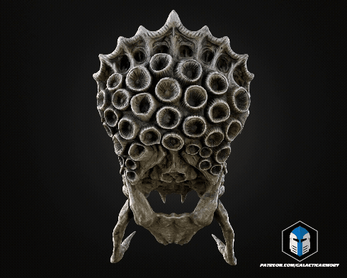Predator Skull Trophy - 3D Print Files