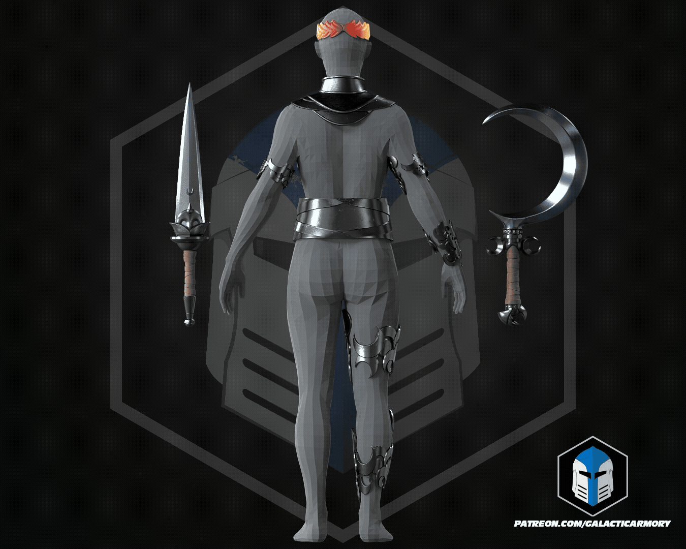 Hades 2 Melinoë Armor and Weapons - 3D Print Files