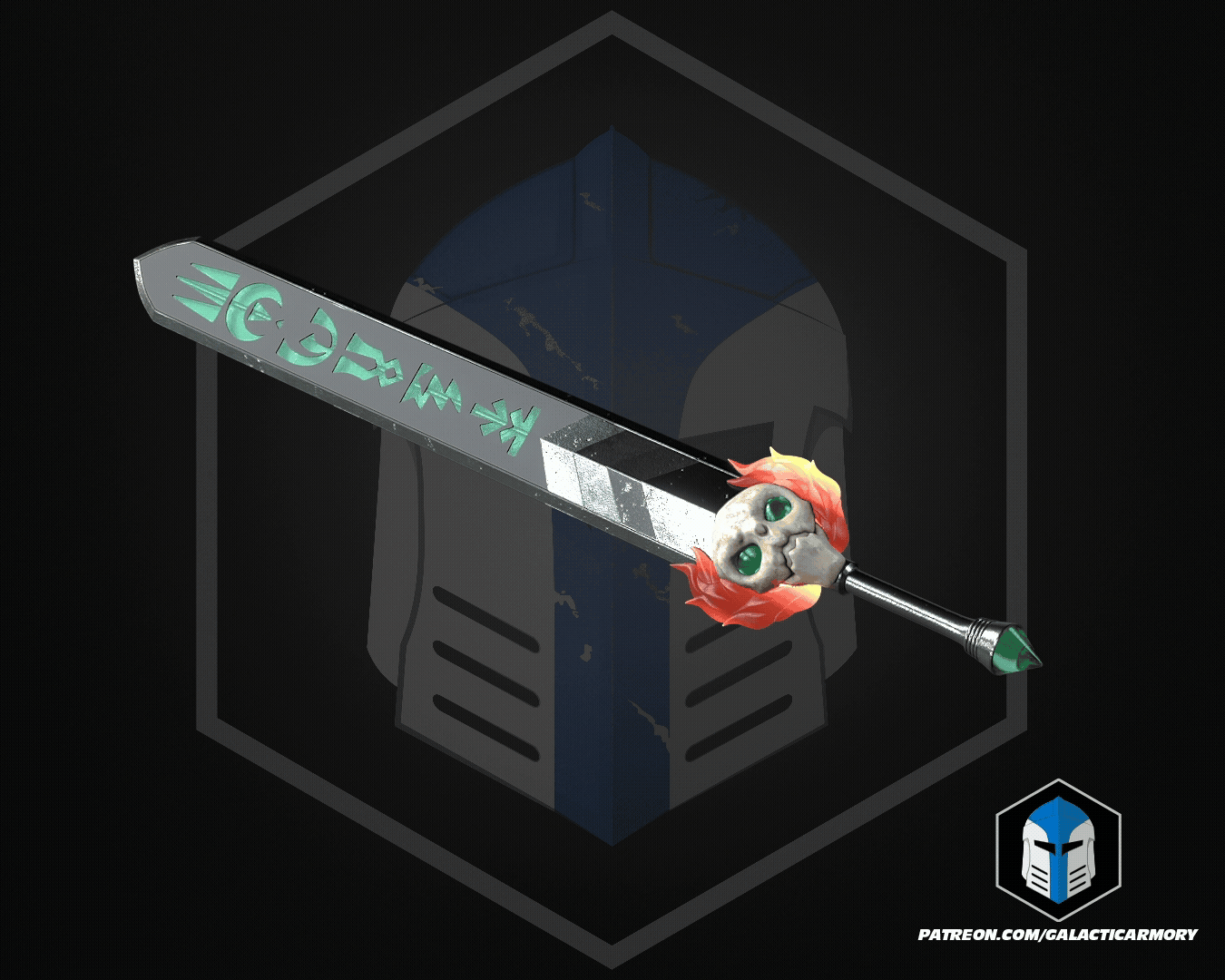 Hades Zagreus Armor and Weapon - 3D Print Files