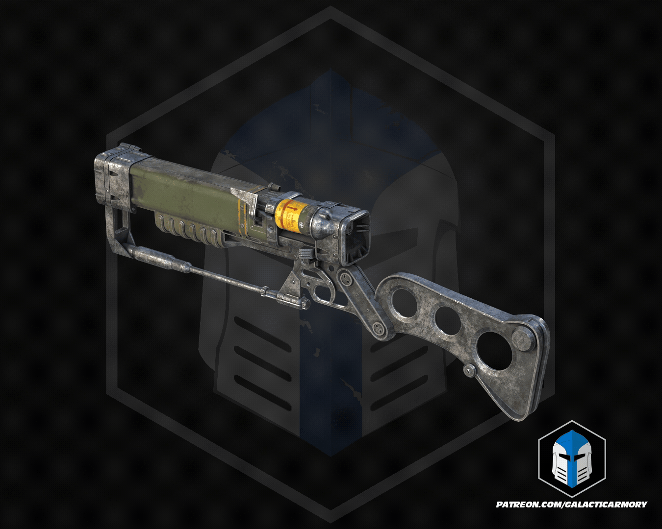 Combat Armor and Laser Rifle - 3D Print Files