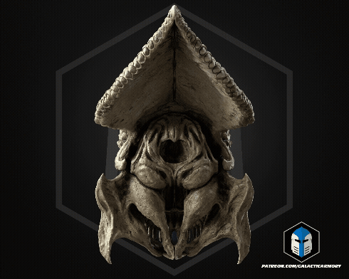Acklay Skull Trophy - 3D Print Files – Galactic Armory