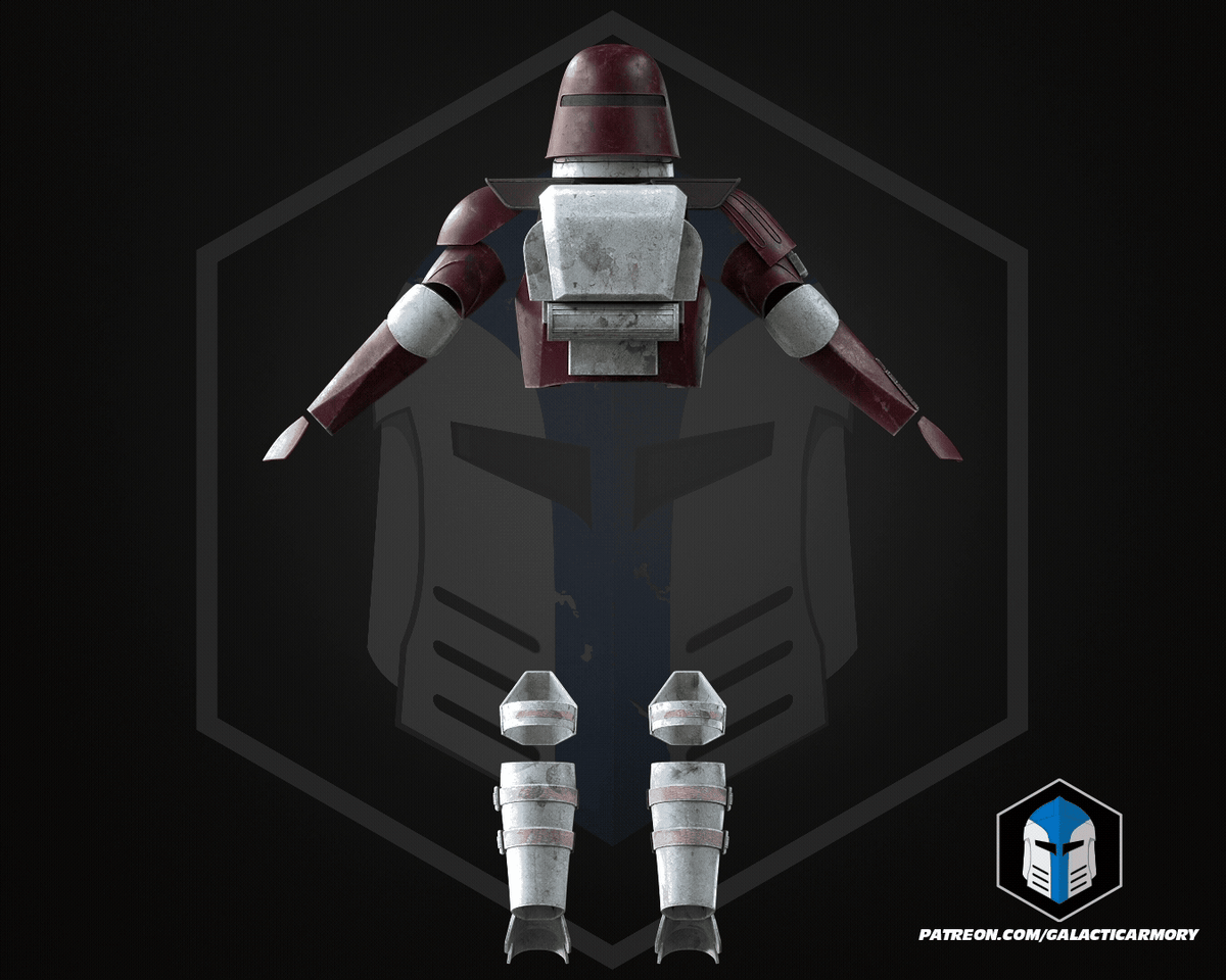Galactic Marine Clone Trooper Helmet and Armor - 3D Print Files ...