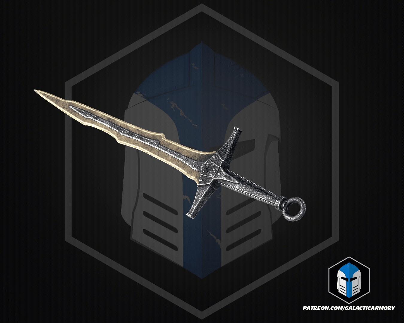 Dragonbone Sword and Shield - 3D Print Files