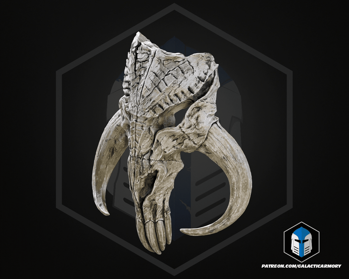 Mythosaur Skull Trophy - 3D Print Files – Galactic Armory