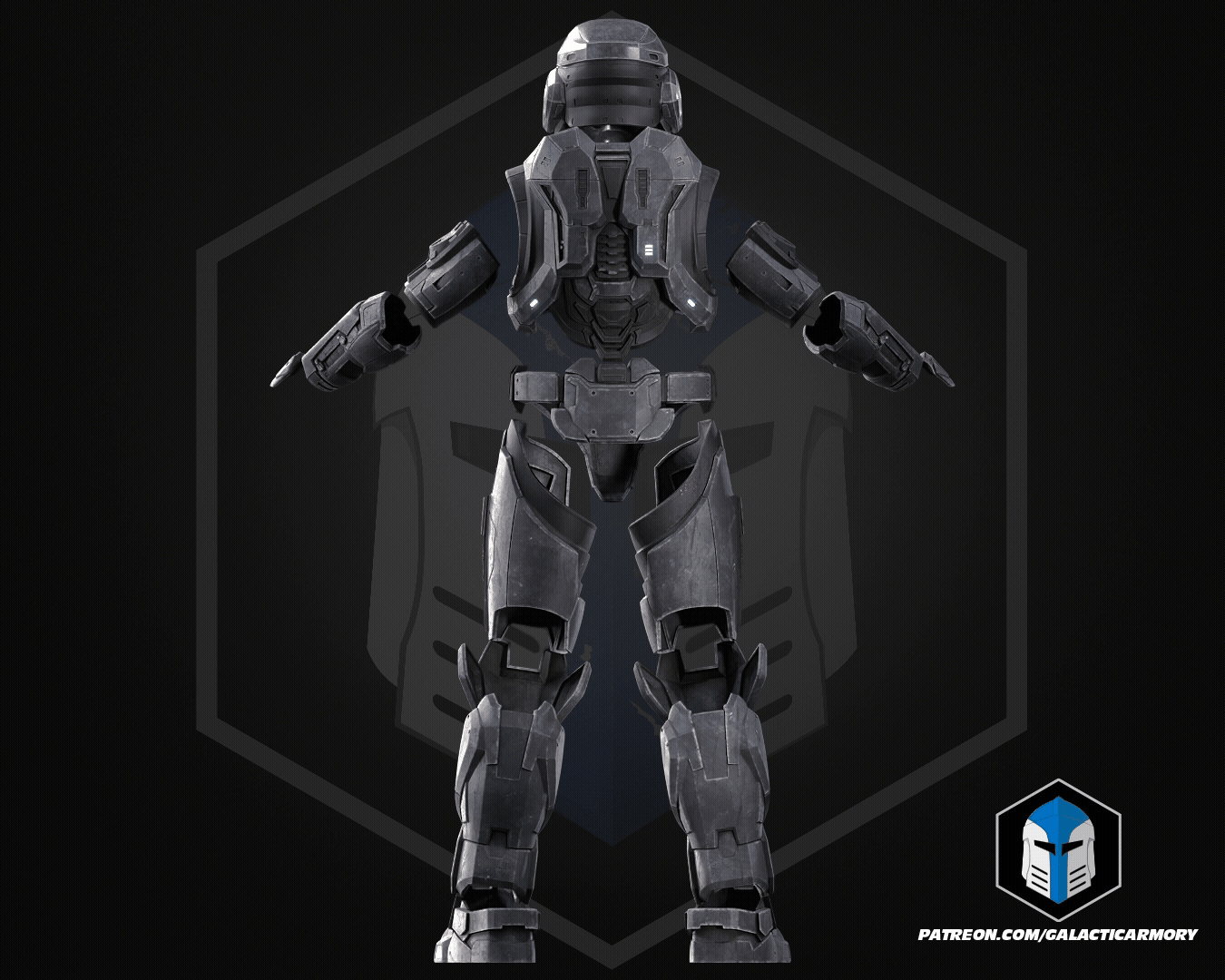 Reach Noble 6 Mark 5 [B] Helmet and Armor - 3D Print Files