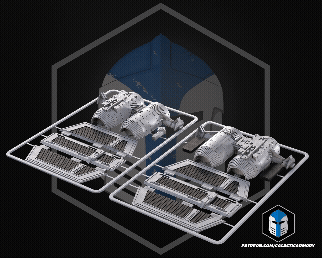 TIE Bomber Vehicle Kit Card - 3D Print Files