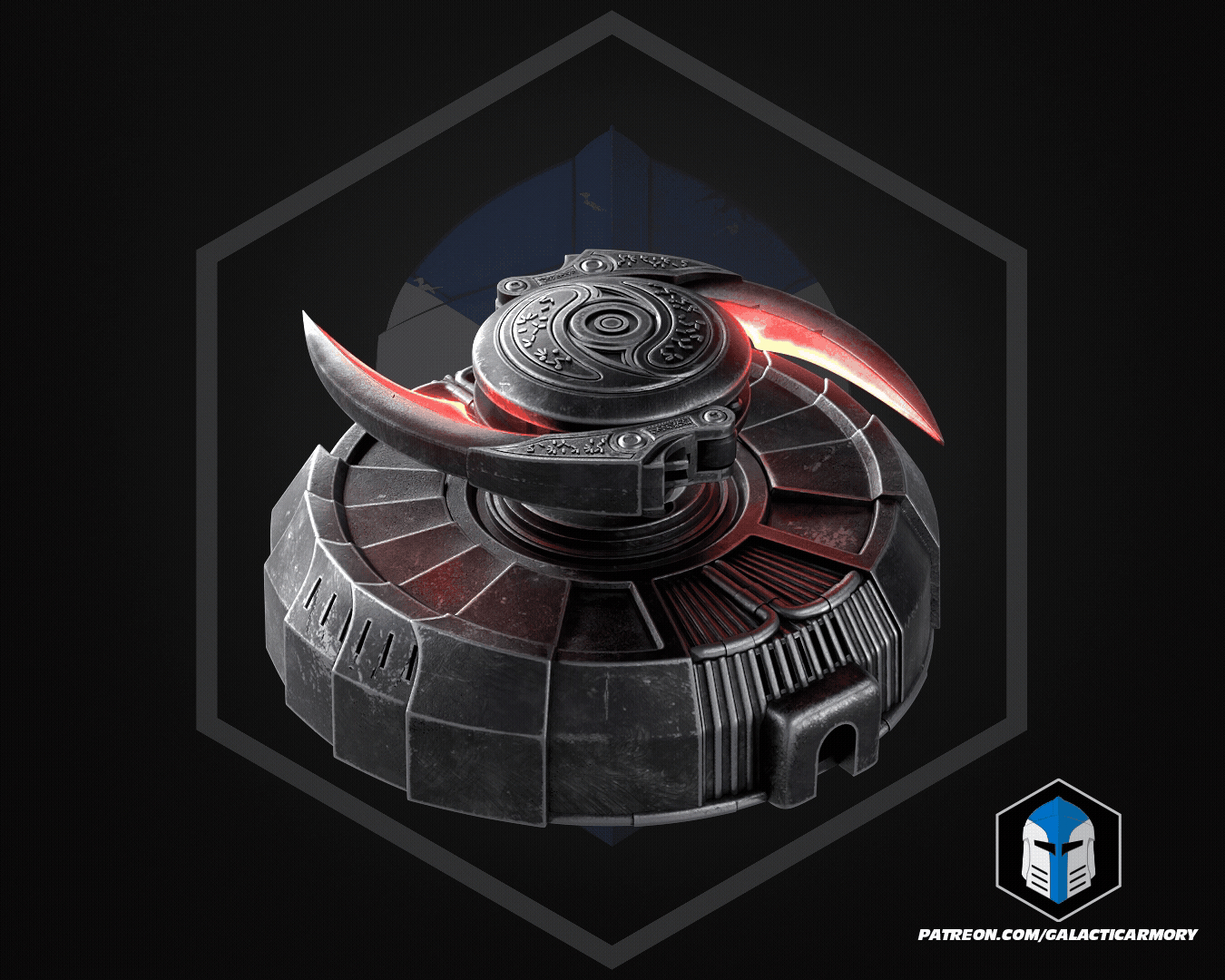 Predator: Badlands Levitating Shuriken - 3D Print Files