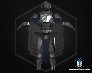HD2 Null Cipher Helmet and Armor - 3D Print Files – Galactic Armory