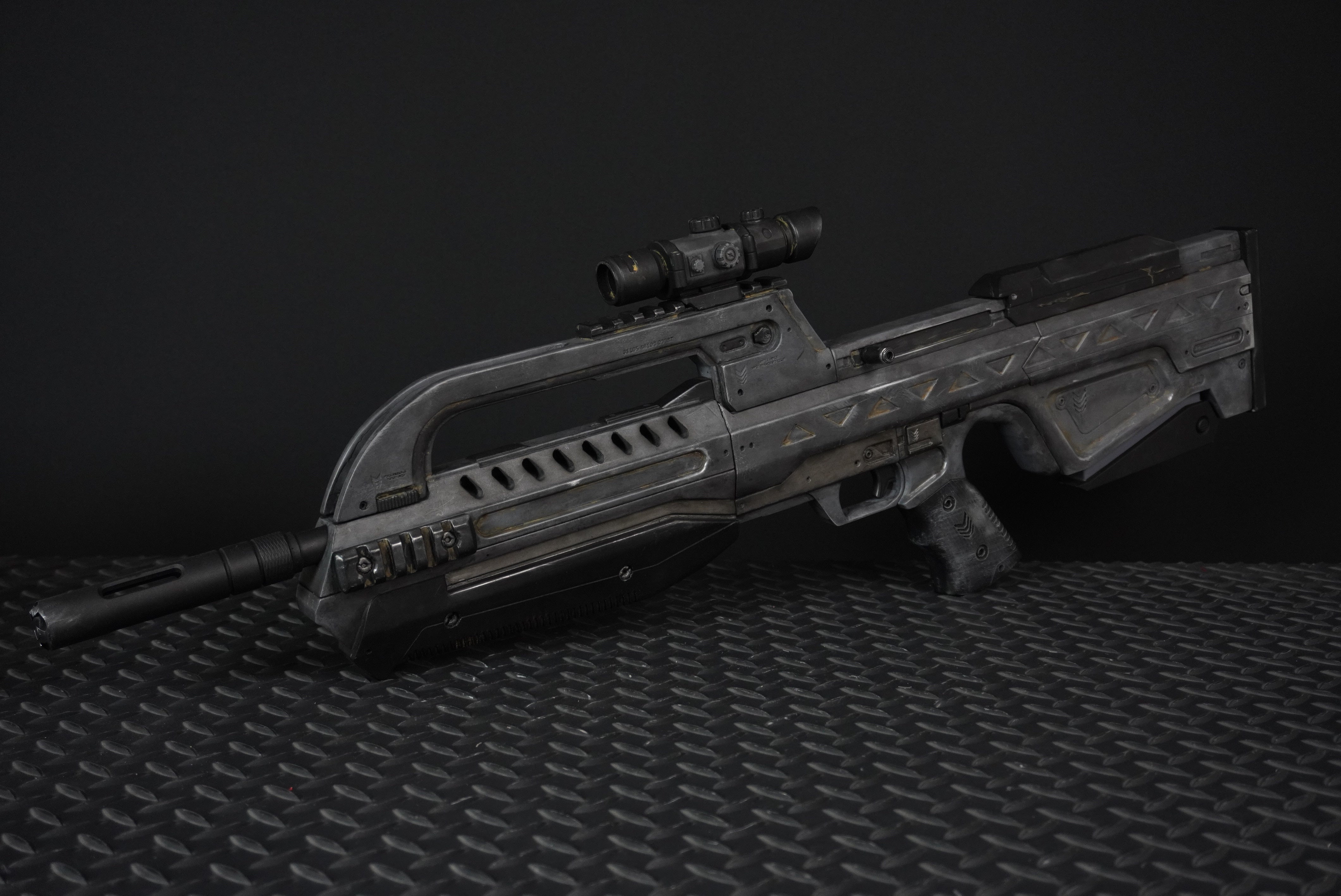 Futuristic Battle Rifle