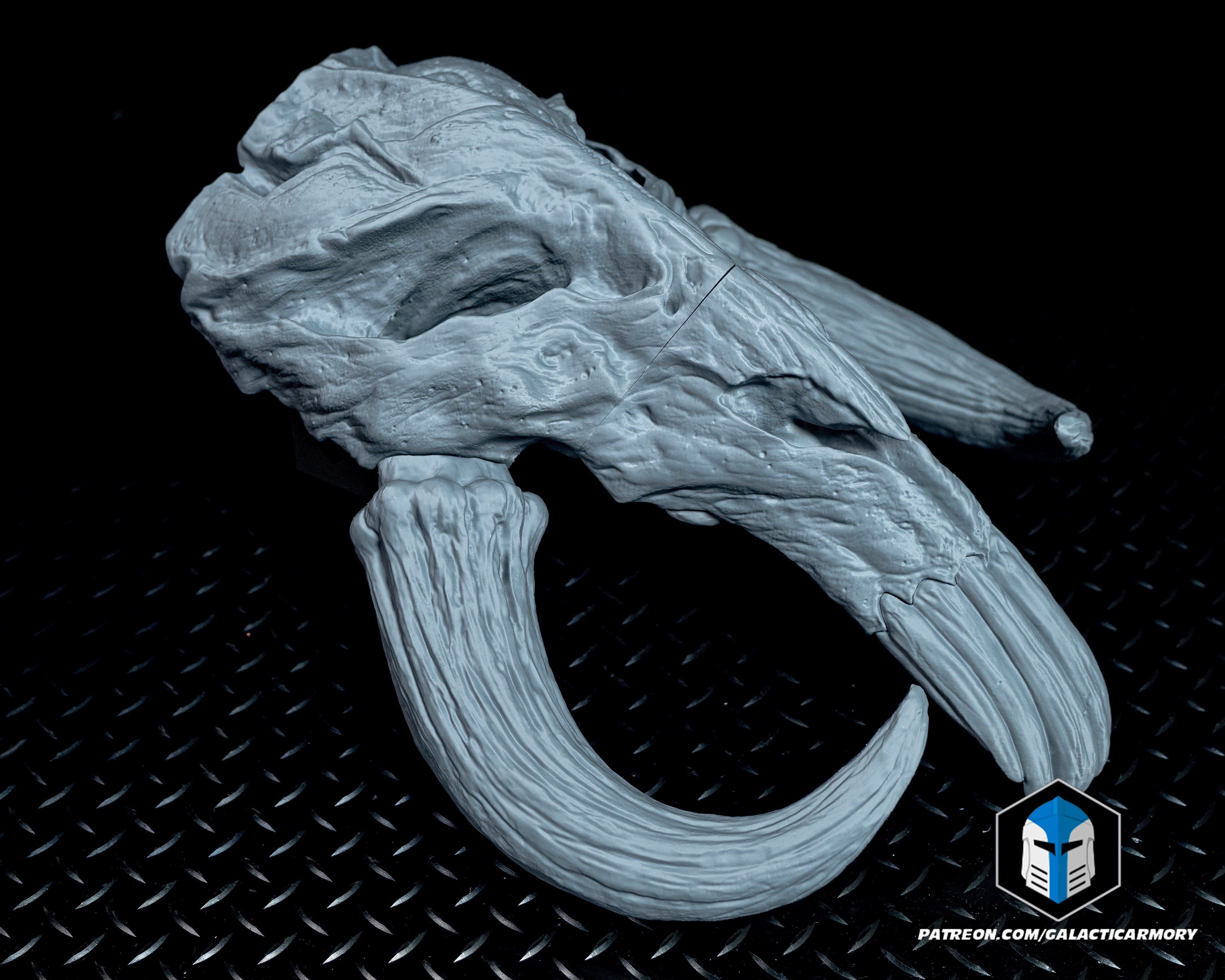 Mythosaur Skull Wall Mount - DIY